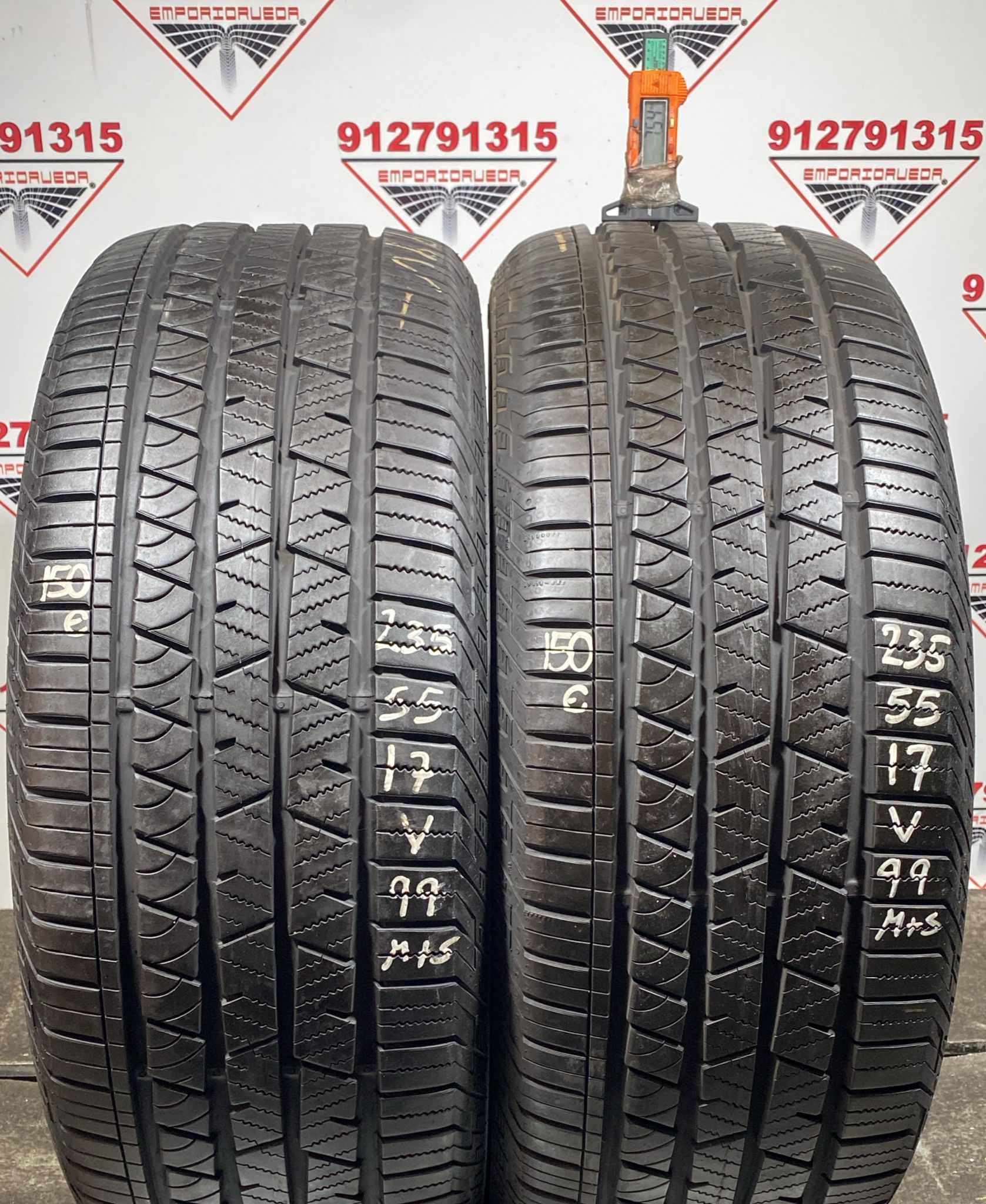 CONTINENTAL CROSSCONTACT USADO  235/55 R17 99 V